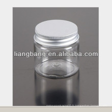 50ml PET JAR + capuchon en aluminium